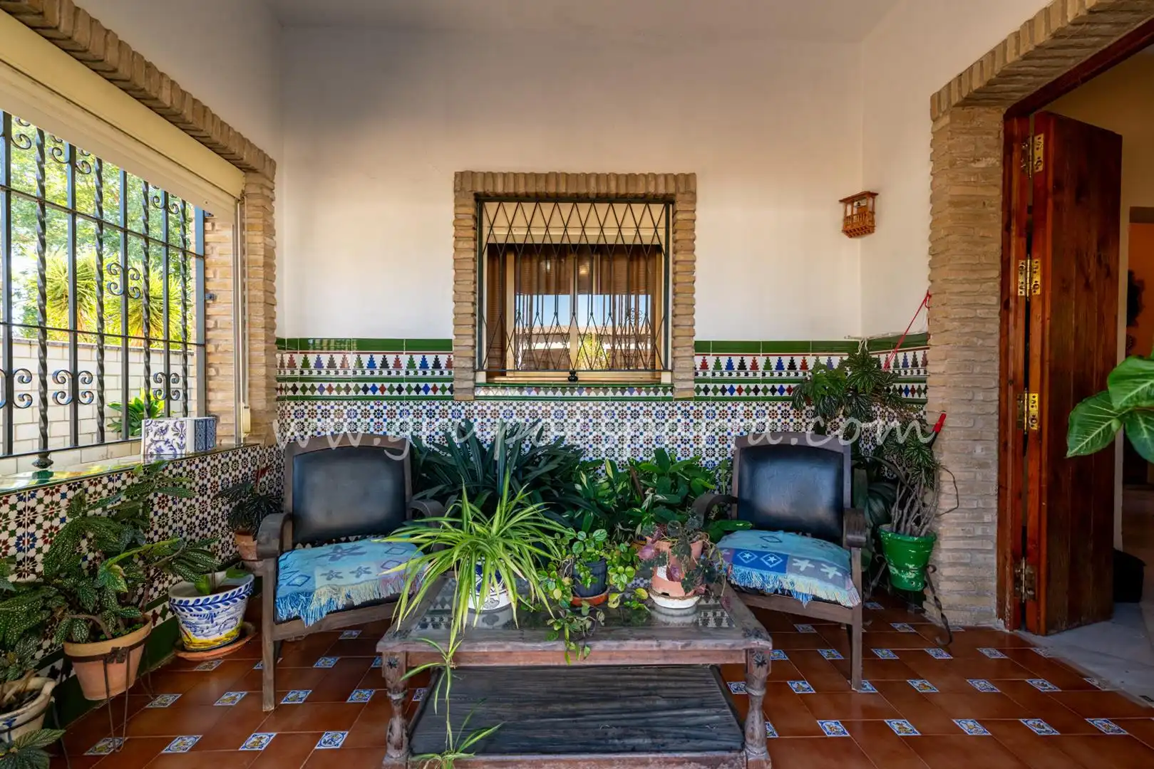 Terrassa de Casa o xalet en venda en Espartinas amb Aire condicionat, Jardí privat i Terrassa