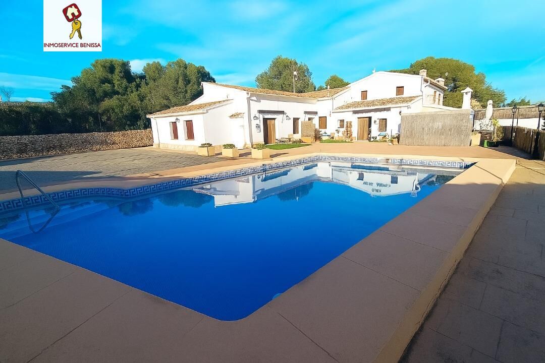 Piscina de Casa o chalet de alquiler en Benissa con Aire acondicionado, Jardín privado y Terraza