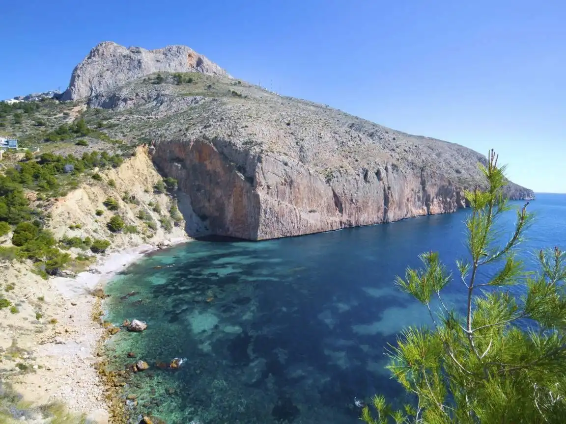Außenansicht von Wohnungen zum Verkauf in Altea mit Klimaanlage, Heizung und Gemeinschaftspool