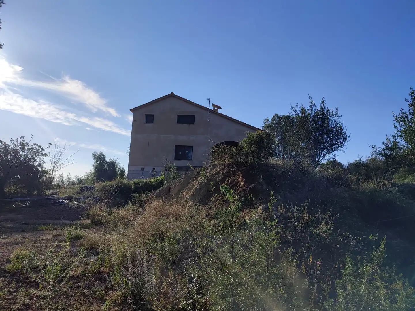 Vista exterior de Finca rústica en venta en La Riera de Gaià con Trastero