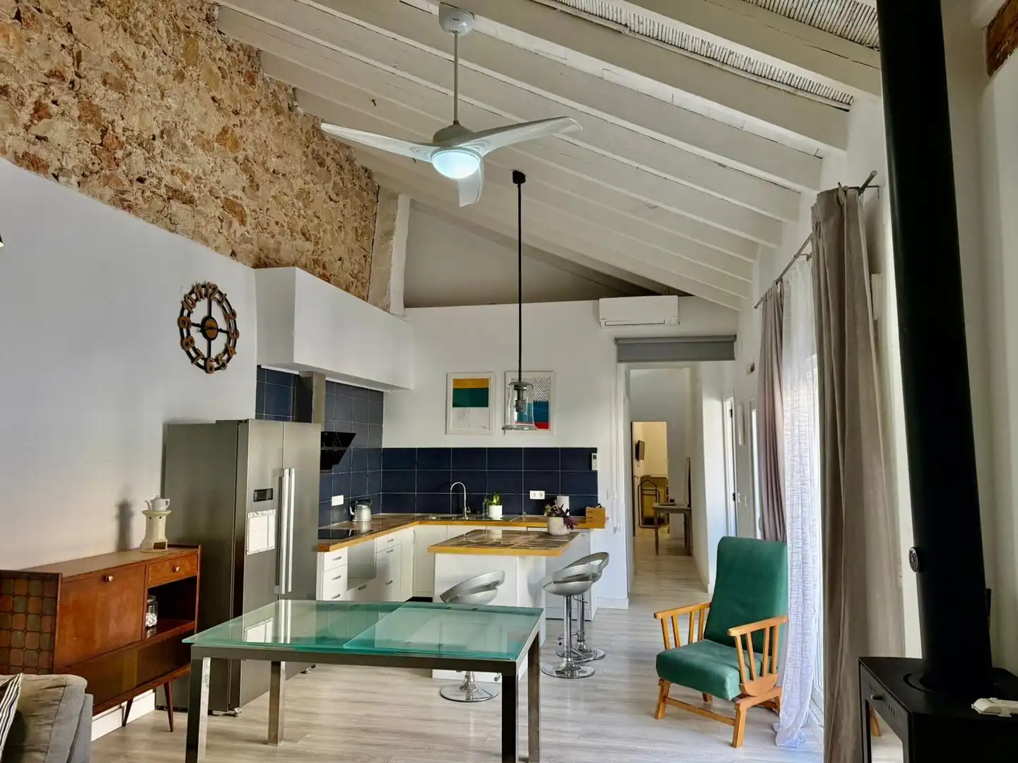 Cuina de Casa o xalet en venda en Dénia amb Aire condicionat, Calefacció i Parquet