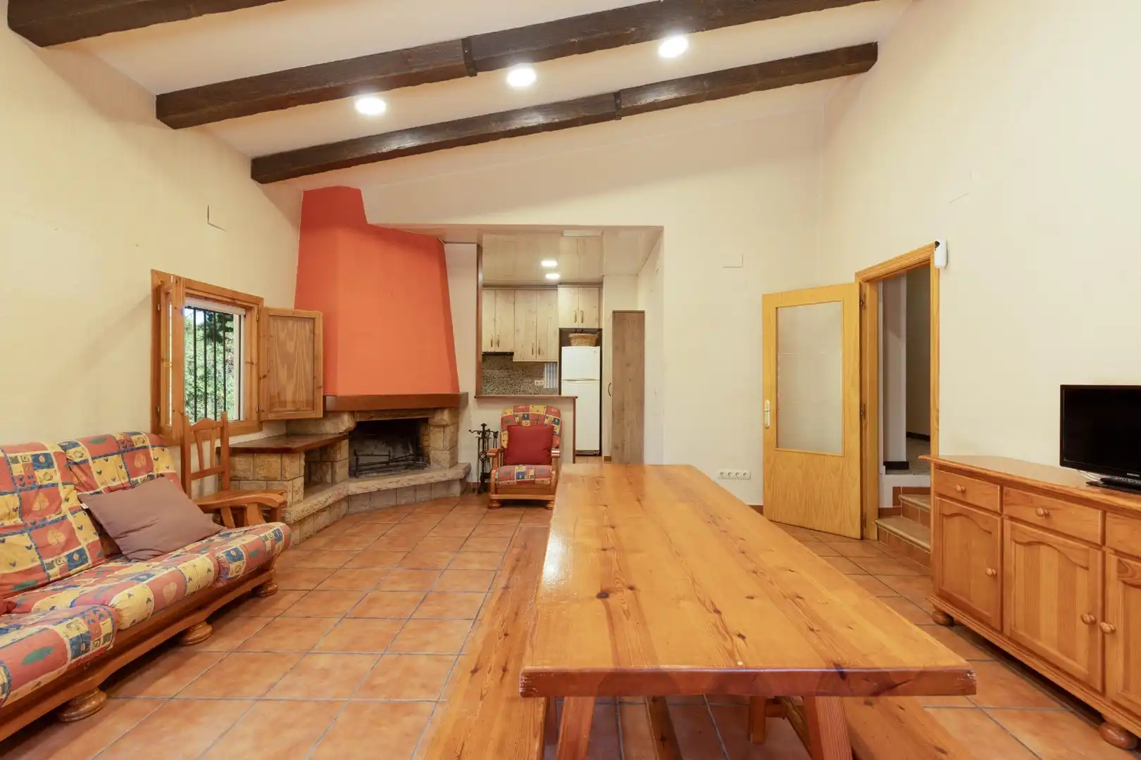 Menjador de Casa o xalet en venda en Rubí amb Aire condicionat, Jardí privat i Terrassa