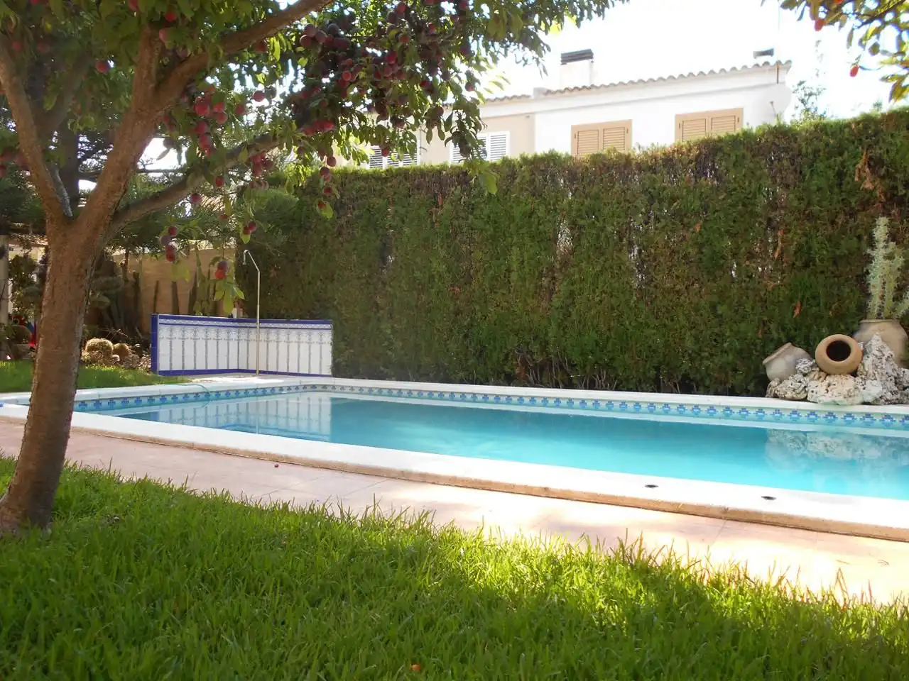 Swimming pool of Houses for sale in Burriana / Borriana  with Air Conditioner, Private garden and Terrace