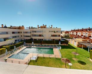 Garden of Attic for sale in Cuarte de Huerva  with Air Conditioner, Terrace and Balcony