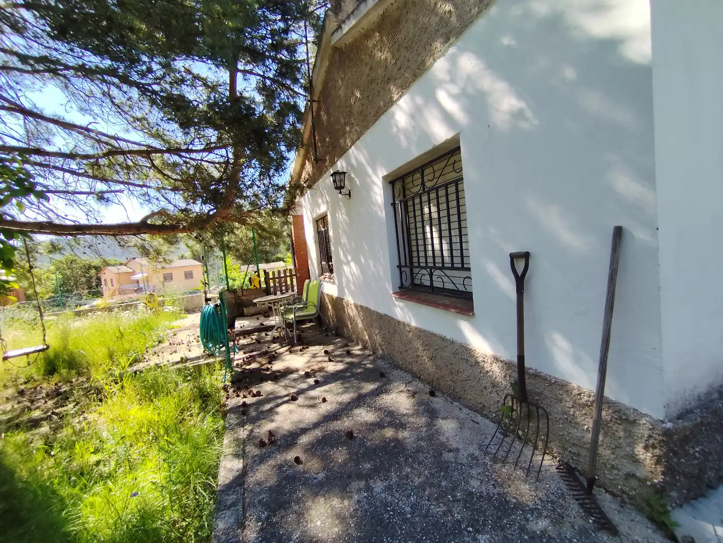 Vista exterior de Finca rústica en venta en Pontils con Terraza, Piscina y Amueblado