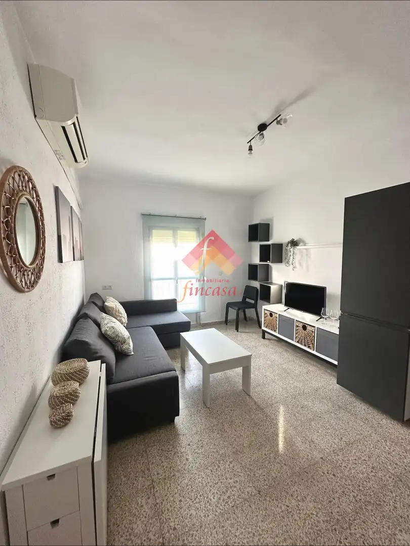 Sala de estar de Piso de alquiler en Ronda con Aire acondicionado, Amueblado y Balcón
