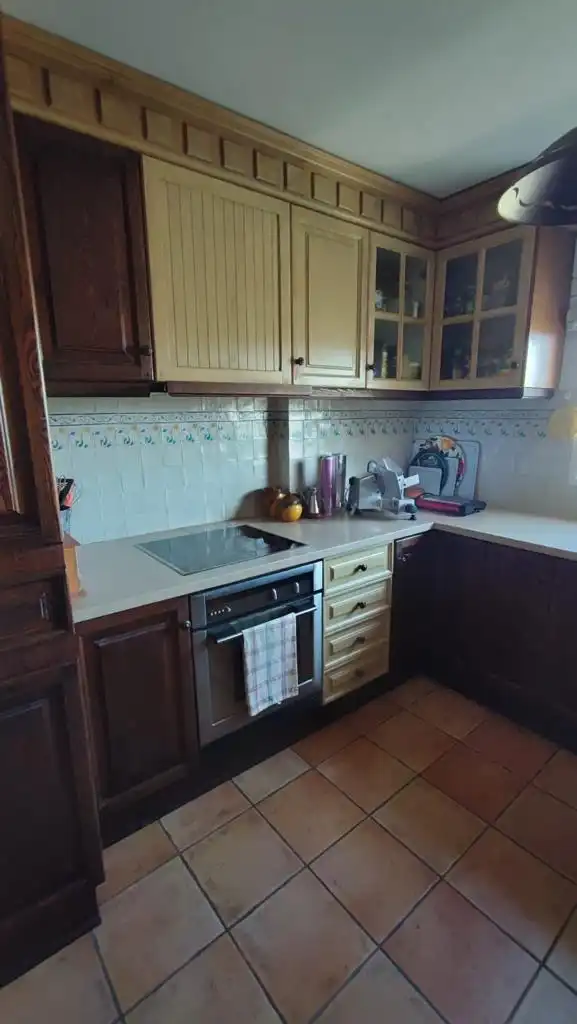 Cocina de Casa o chalet en venta en Oliva con Jardín privado, Terraza y Amueblado