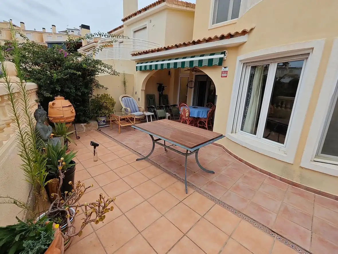 Terrace of Houses for sale in Gata de Gorgos  with Air Conditioner, Terrace and Balcony