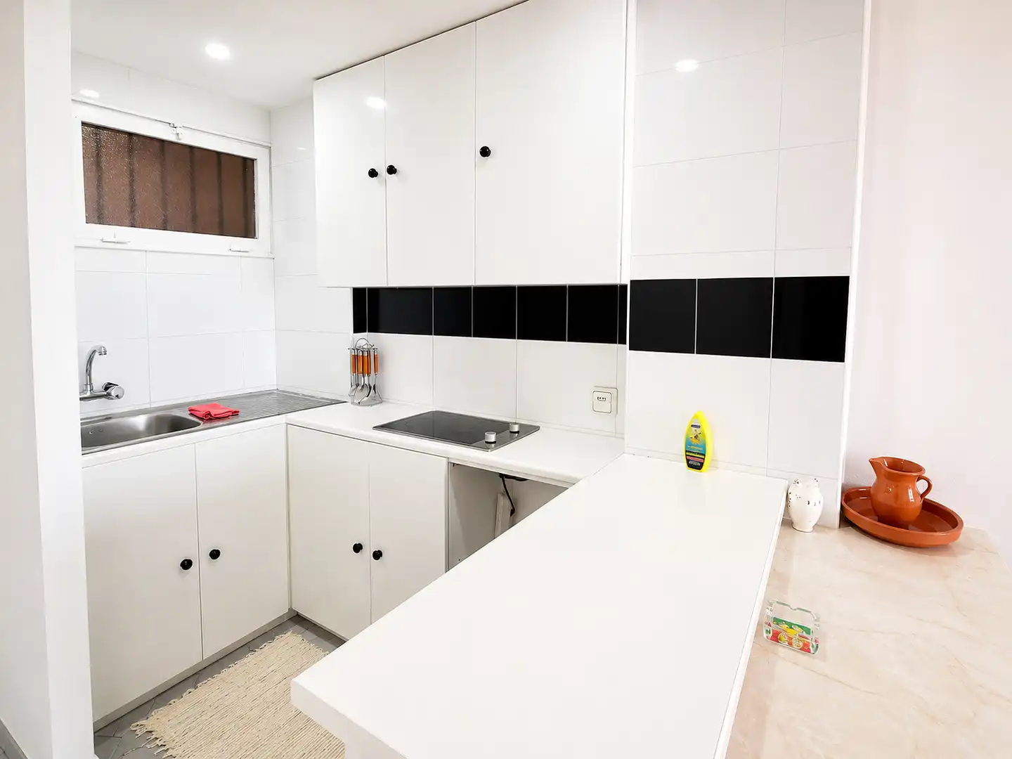 Cocina de Estudio en venta en Benalmádena con Aire acondicionado, Terraza y Amueblado
