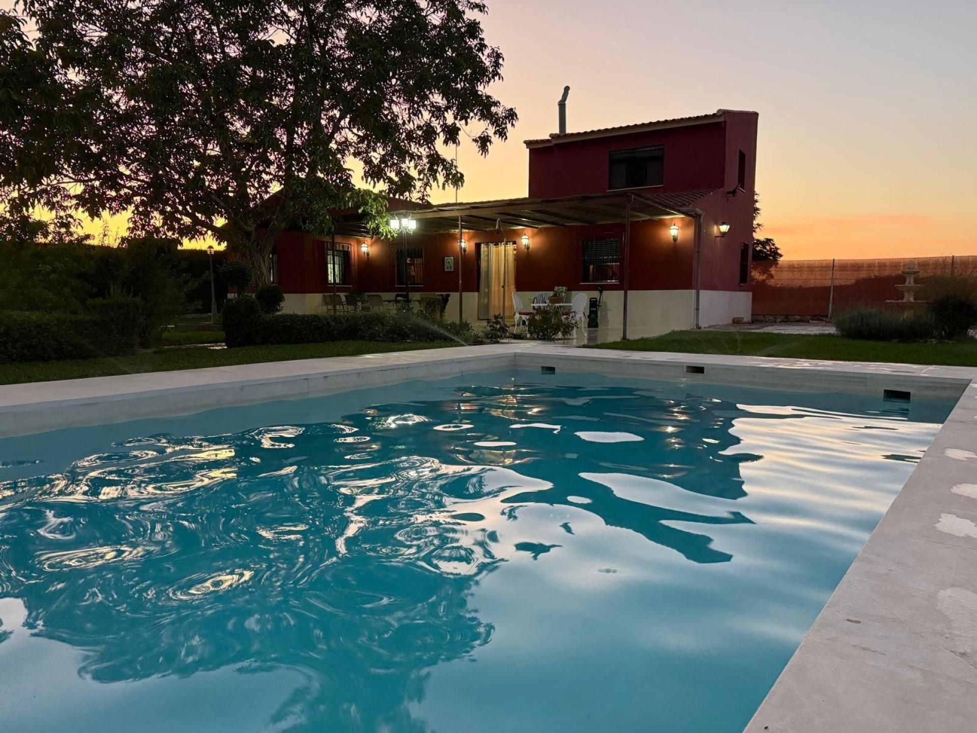 Piscina de Finca rústica en venda en Antequera