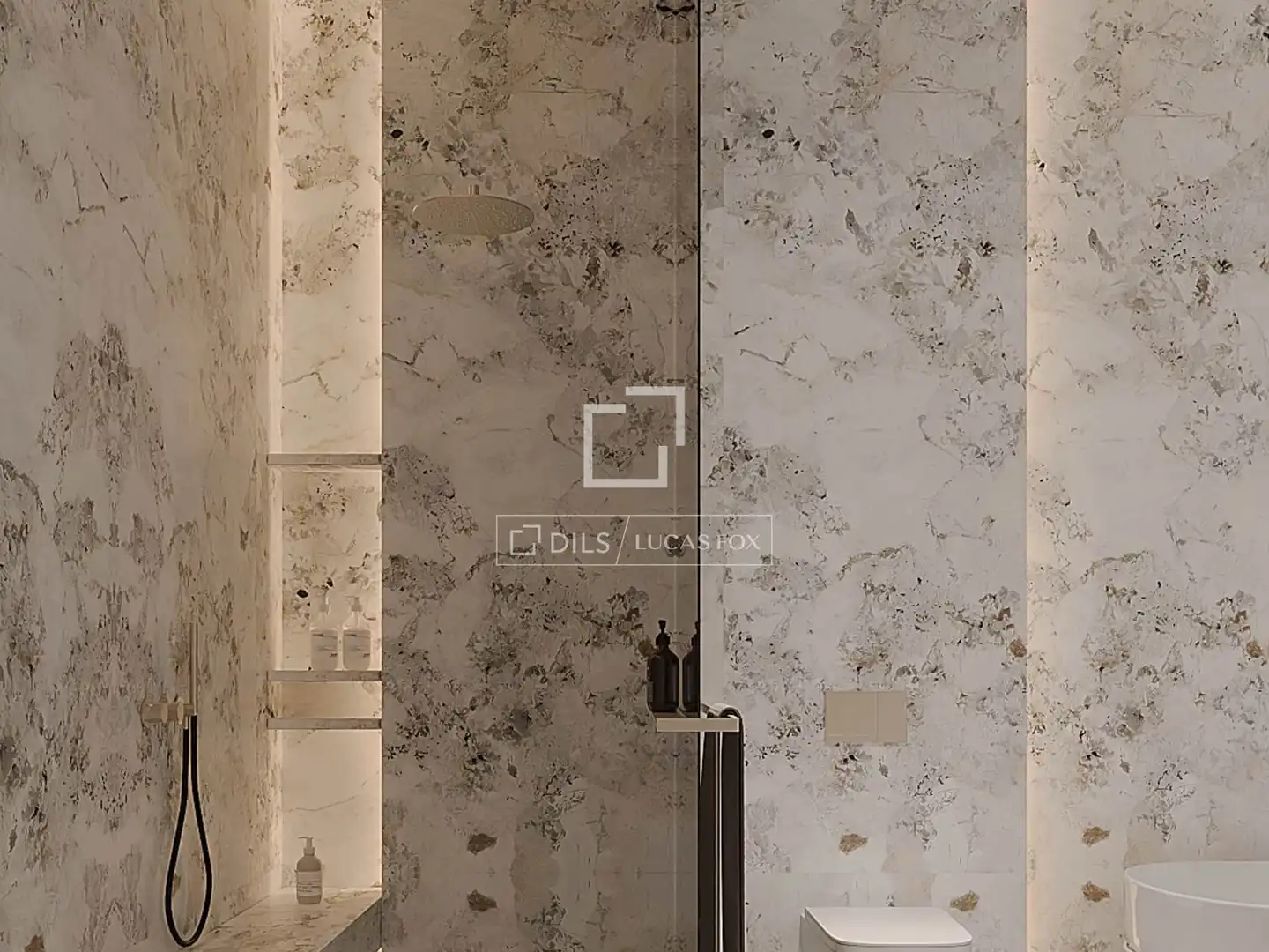 Bathroom of Flat for sale in Barcelona  with Air Conditioner and Heating