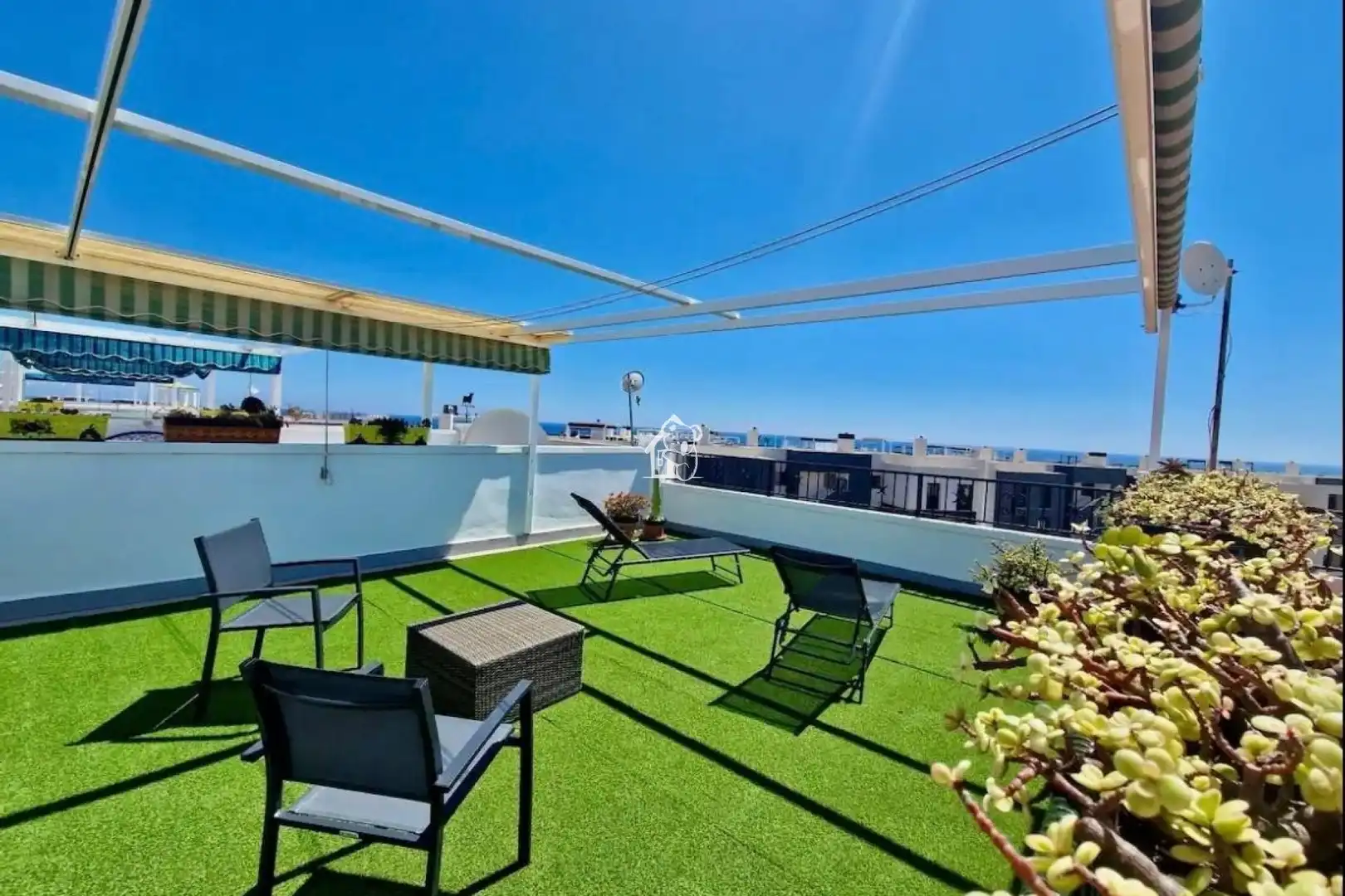 Terrasse von Wohnungen zur Miete in Orihuela mit Klimaanlage, Terrasse und Schwimmbad