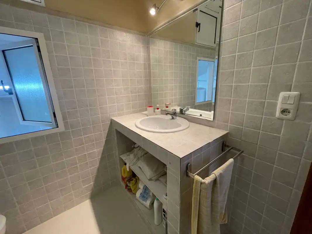 Baño de Casa adosada en venta en Barx con Jardín privado y Amueblado