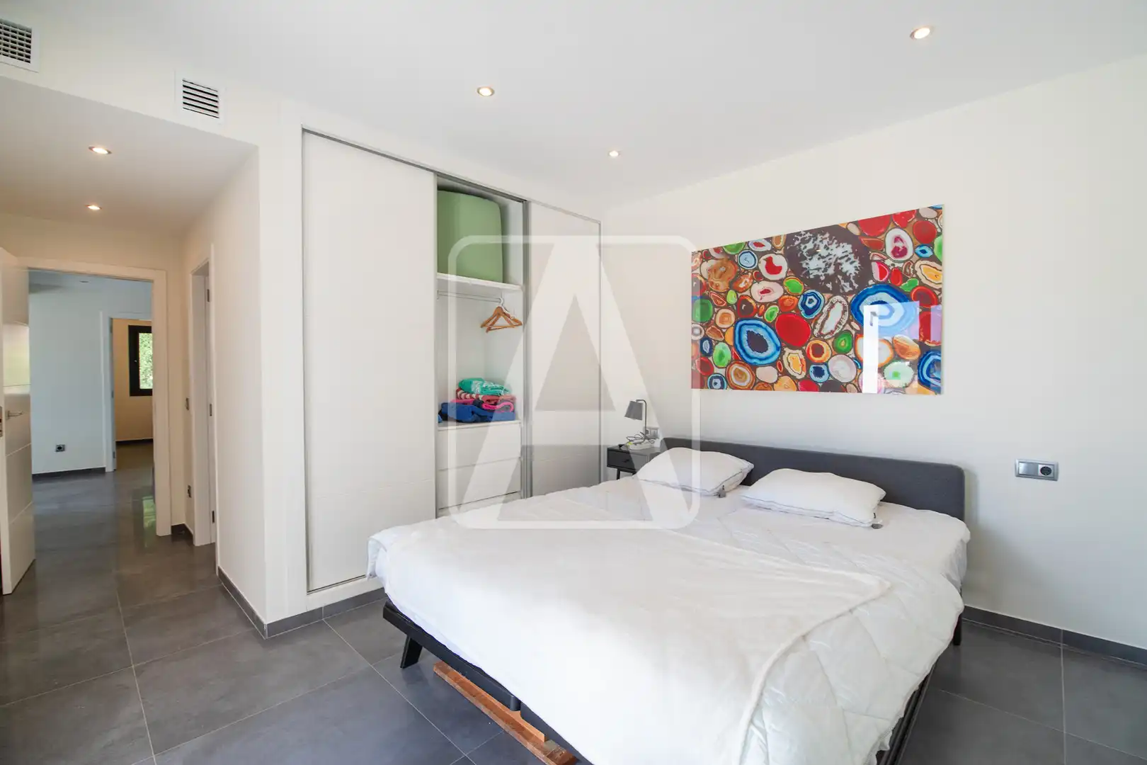 Bedroom of Houses for sale in Benissa  with Air Conditioner, Private garden and Terrace