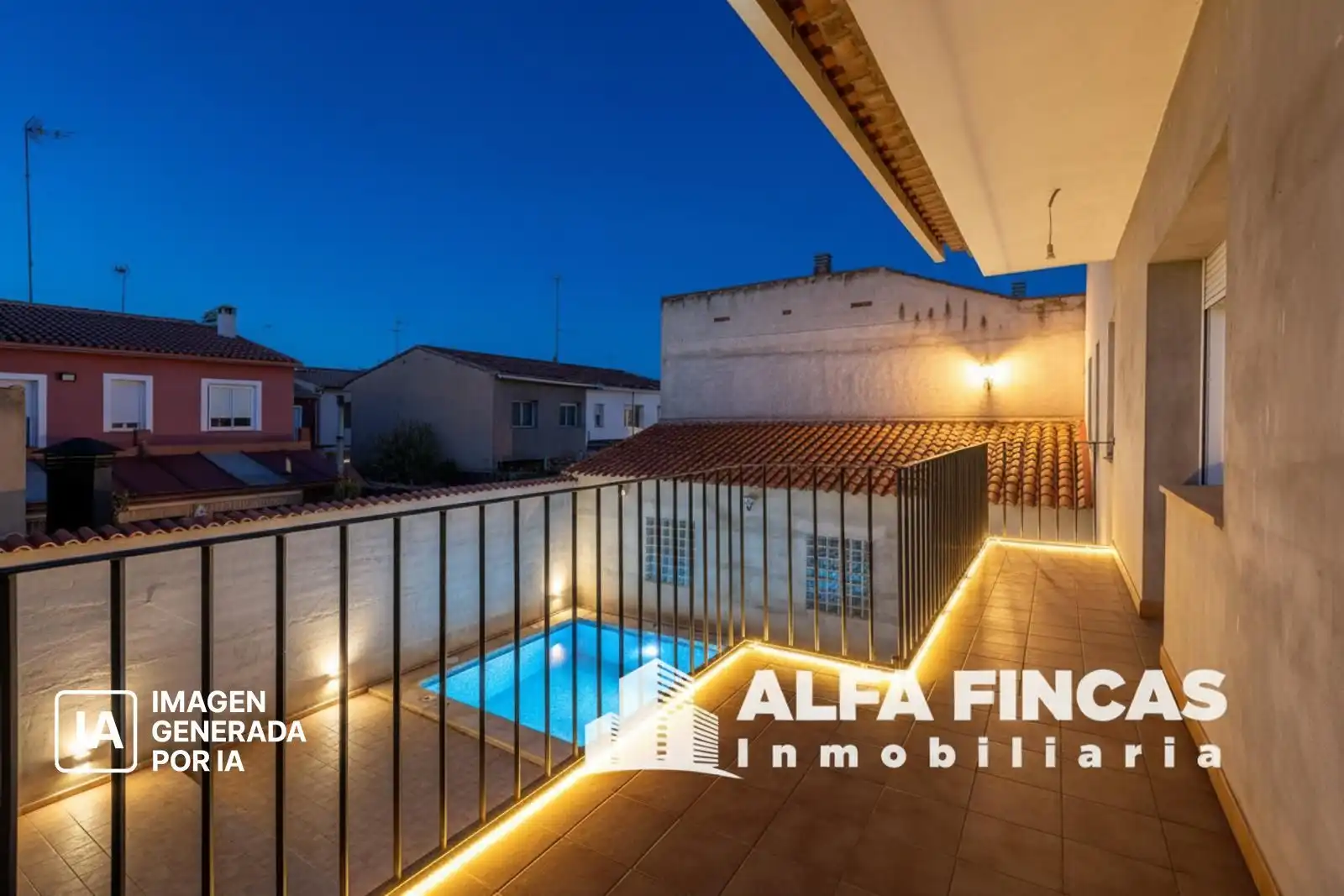 Vista exterior de Casa o chalet en venta en San Clemente con Calefacción, Jardín privado y Terraza