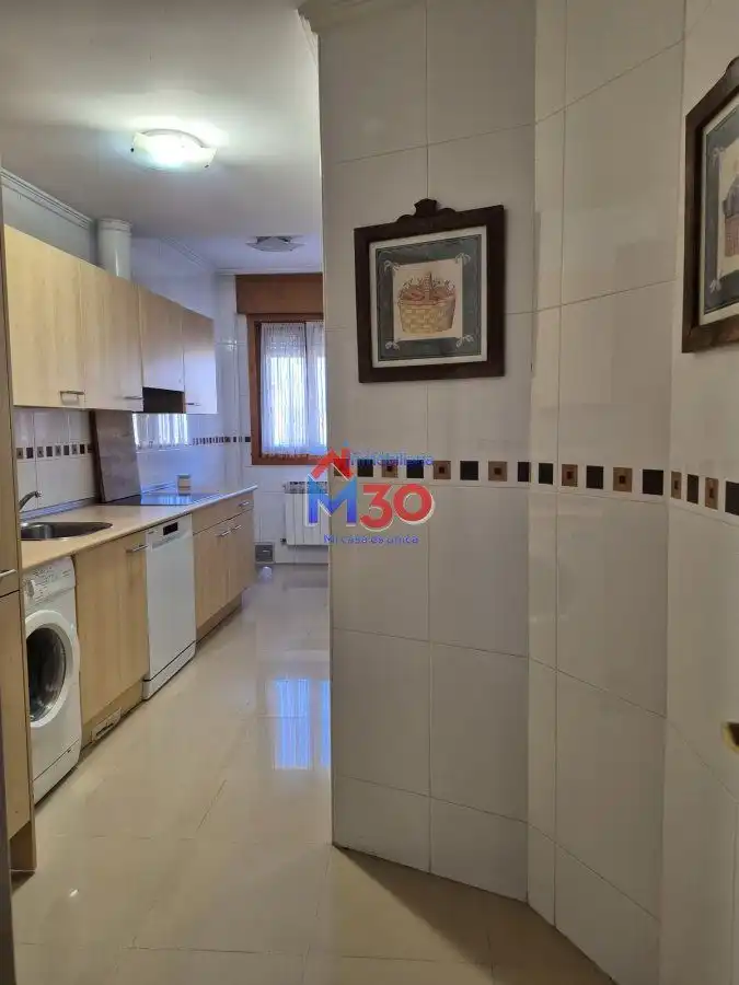 Kitchen of Apartments for sale in Miranda de Ebro  with Heating, Parquet flooring and Terrace