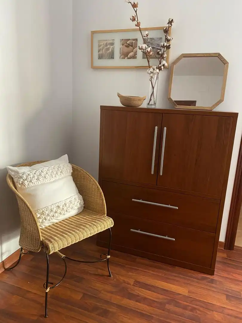 Habitación de Apartamento de alquiler en Huelva con Aire acondicionado, Amueblado y Balcón