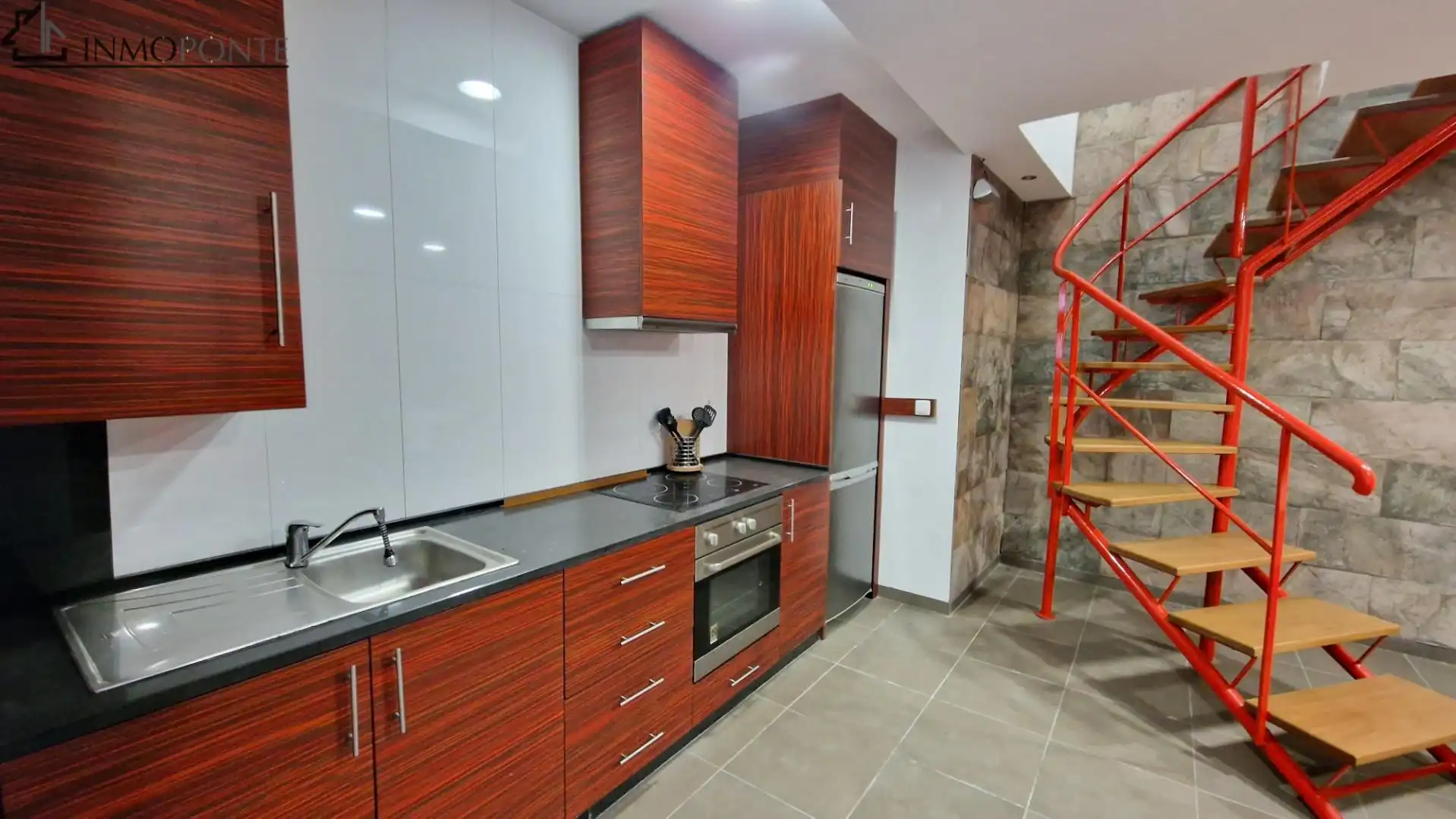 Cocina de Casa adosada en venta en Pontevedra Capital 