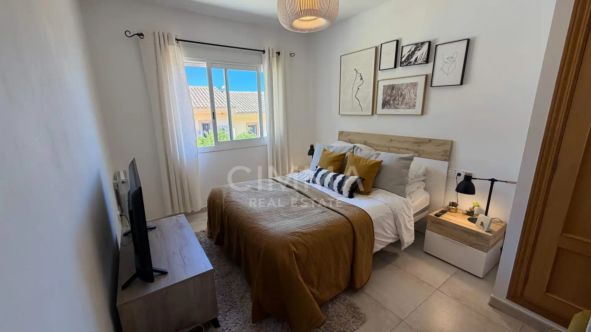 Bedroom of Detached homes for sale in L'Alfàs del Pi  with Air Conditioner, Heating and Terrace