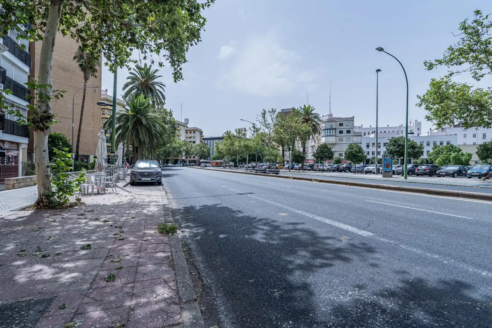 Exterior view of Flat for rent in Sevilla  with Air Conditioner, Heating and Furnished