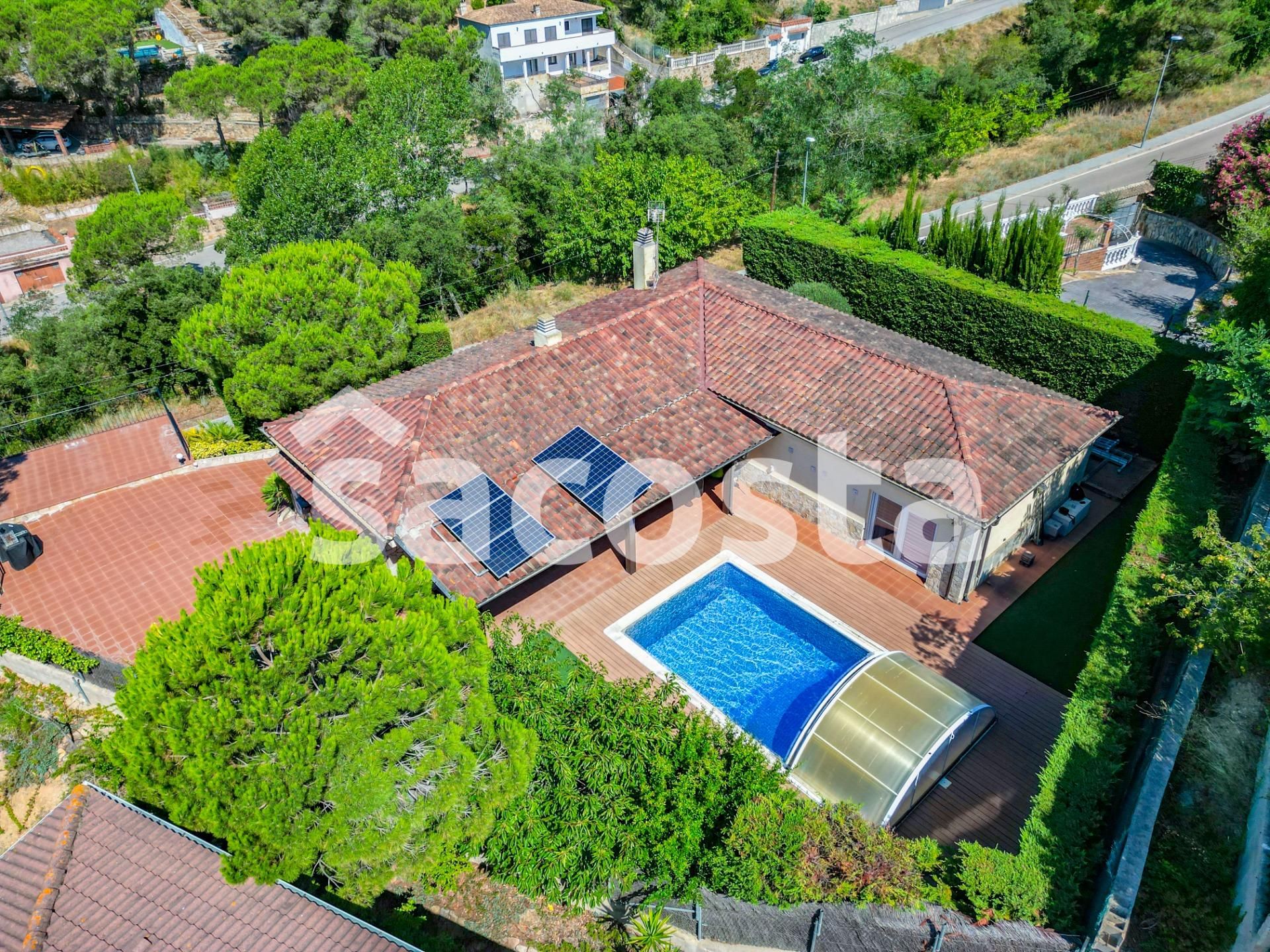 Vista exterior de Casa o chalet en venta en Lloret de Mar con Aire acondicionado, Jardín privado y Parquet