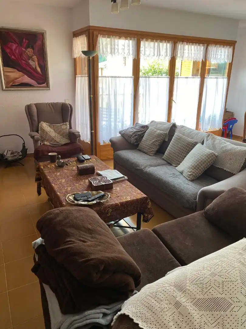 Living room of Flat for sale in Llanars  with Heating, Private garden and Furnished