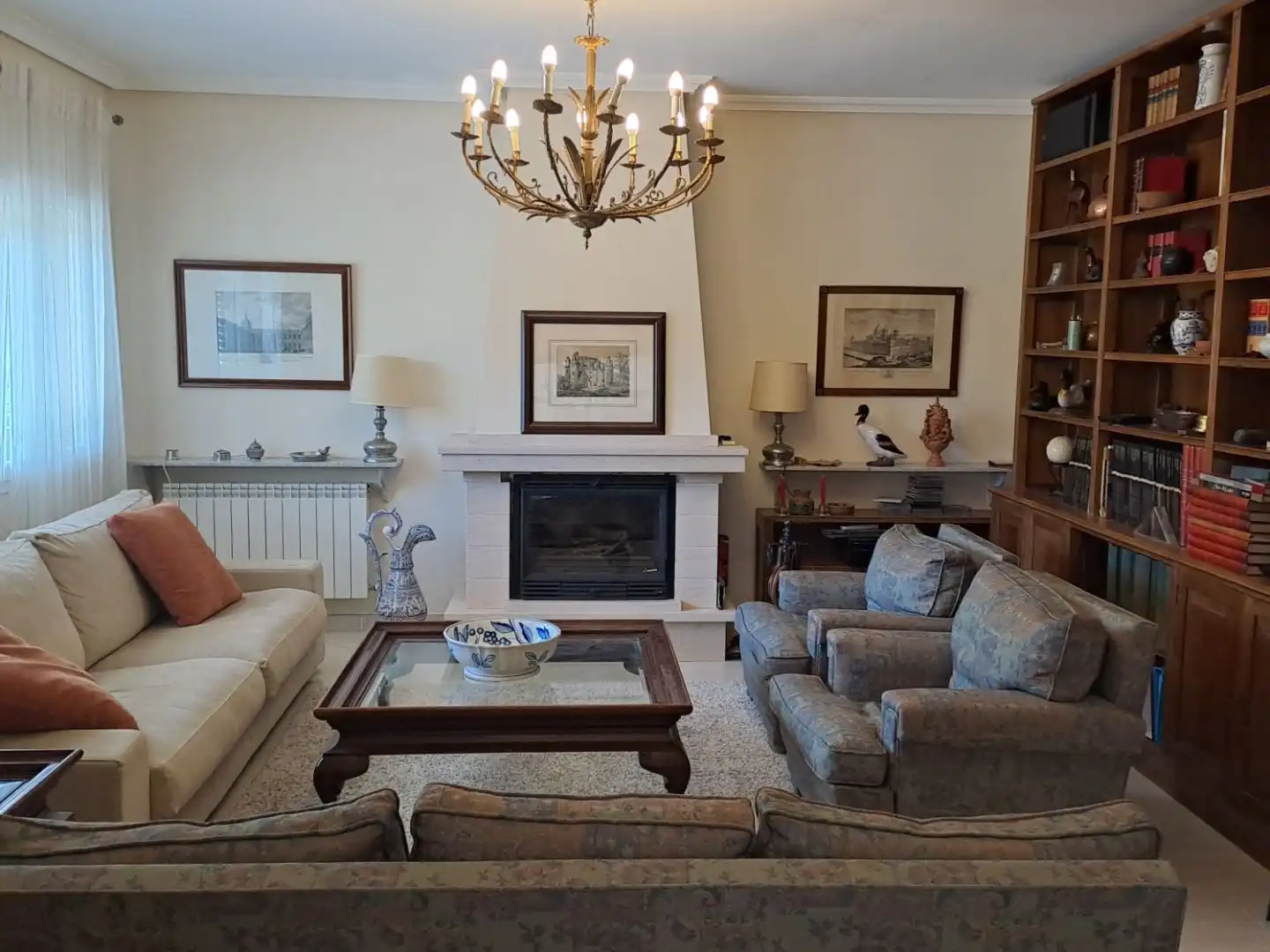 Sala de estar de Casa o chalet en venta en Mojadillas - Parque de las Infantas - El Paraiso