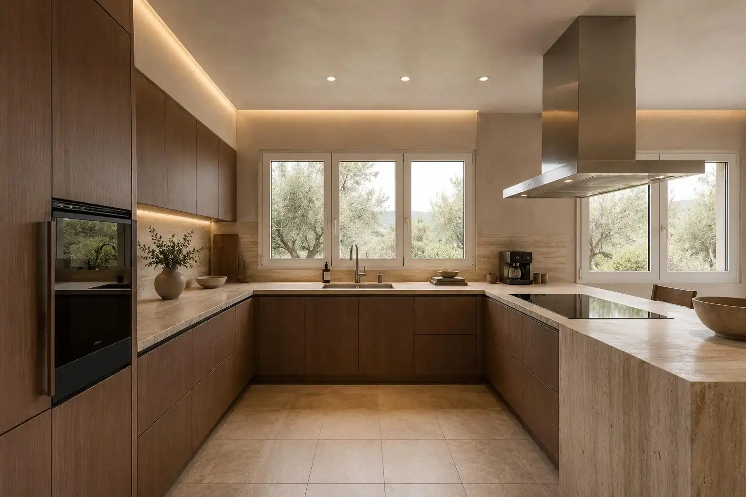 Kitchen of Houses for sale in Sant Just Desvern  with Air Conditioner, Heating and Private garden