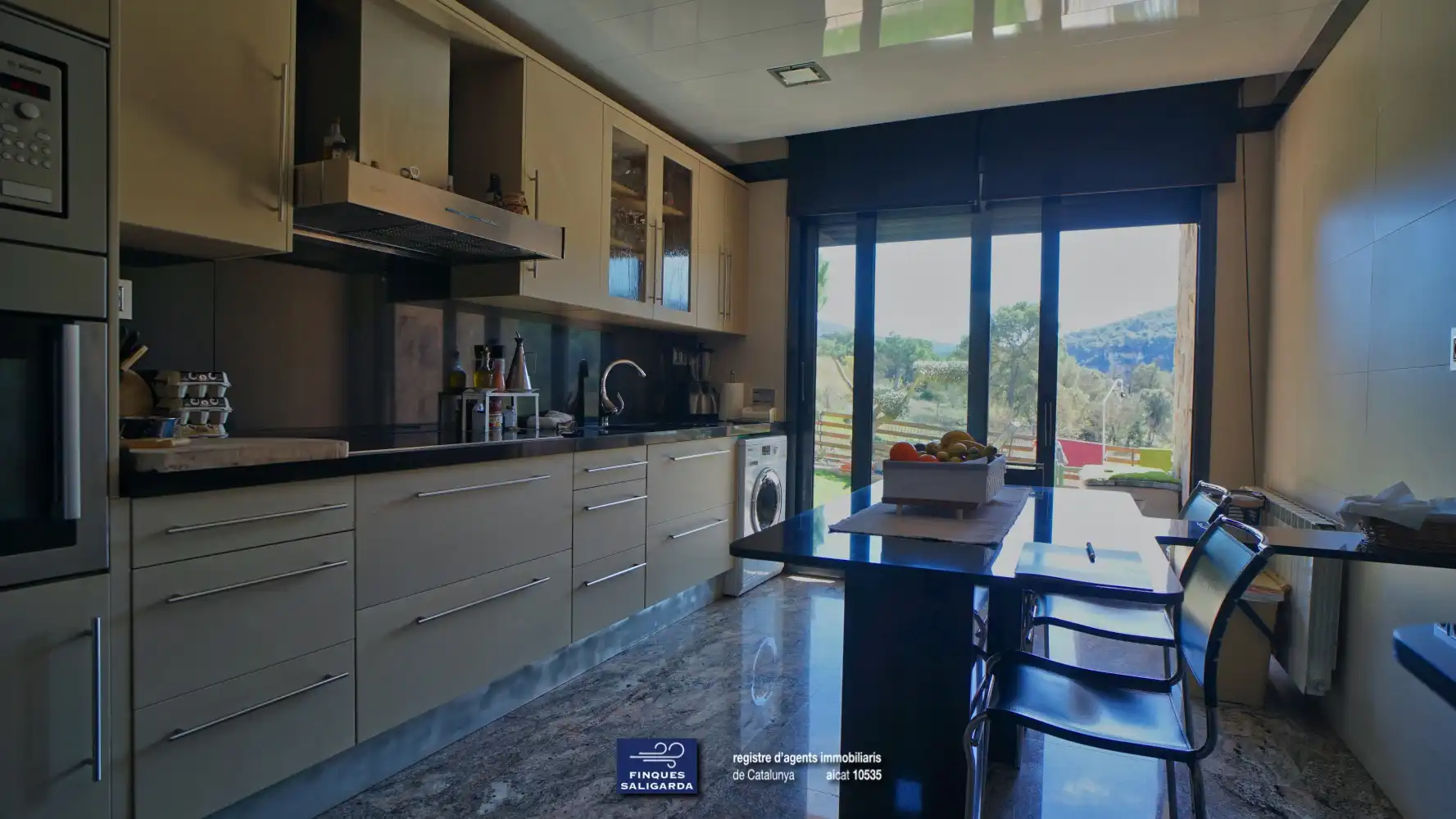 Cocina de Casa o chalet en venta en Sant Martí de Centelles con Aire acondicionado, Calefacción y Terraza