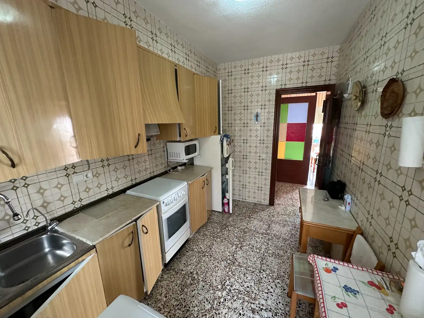 Cocina de Apartamento en venta en Guardamar del Segura con Aire acondicionado, Calefacción y Terraza