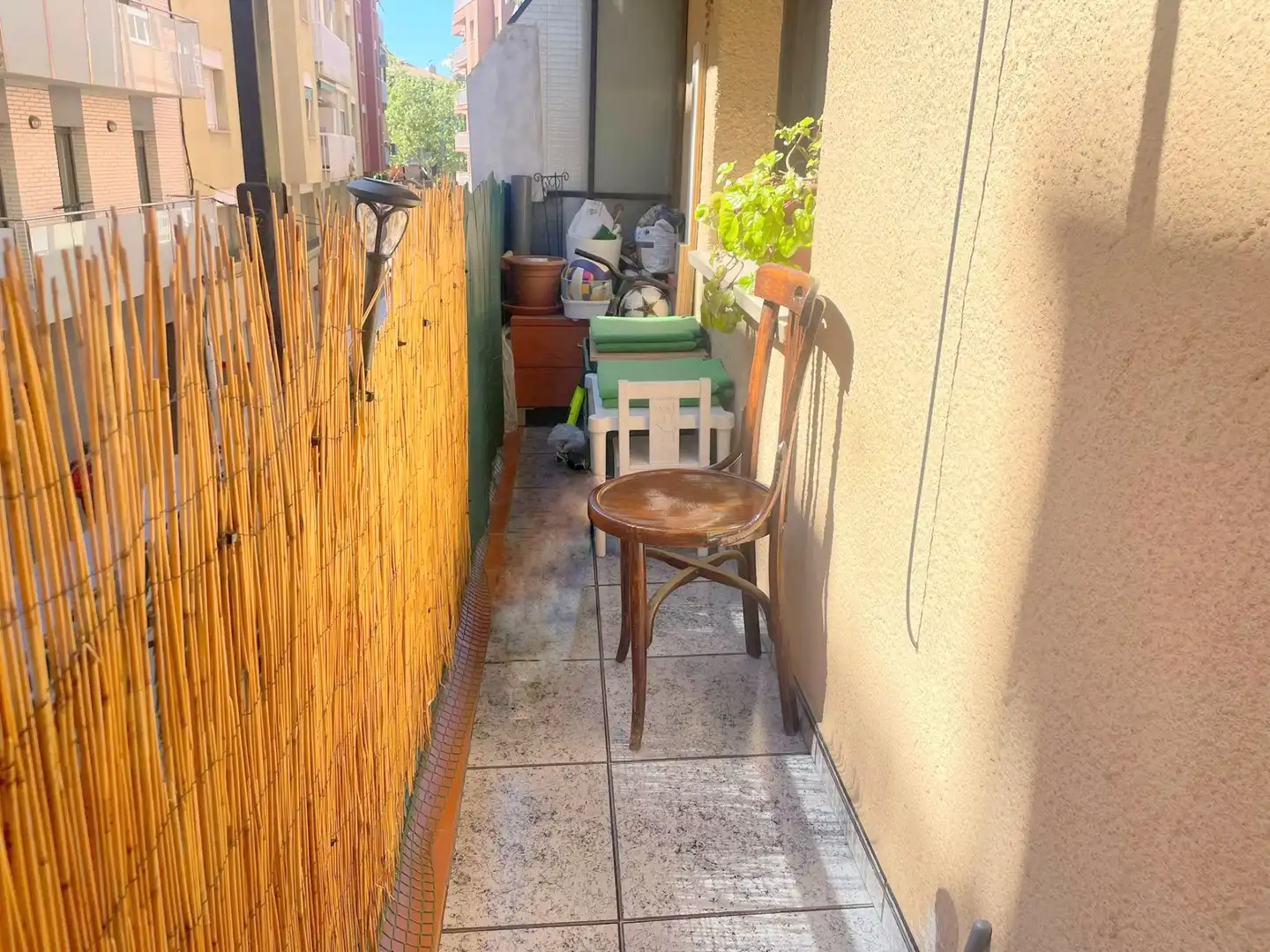 Terrassa de Pis en venda en Badalona amb Moblat, Forn i Balcó