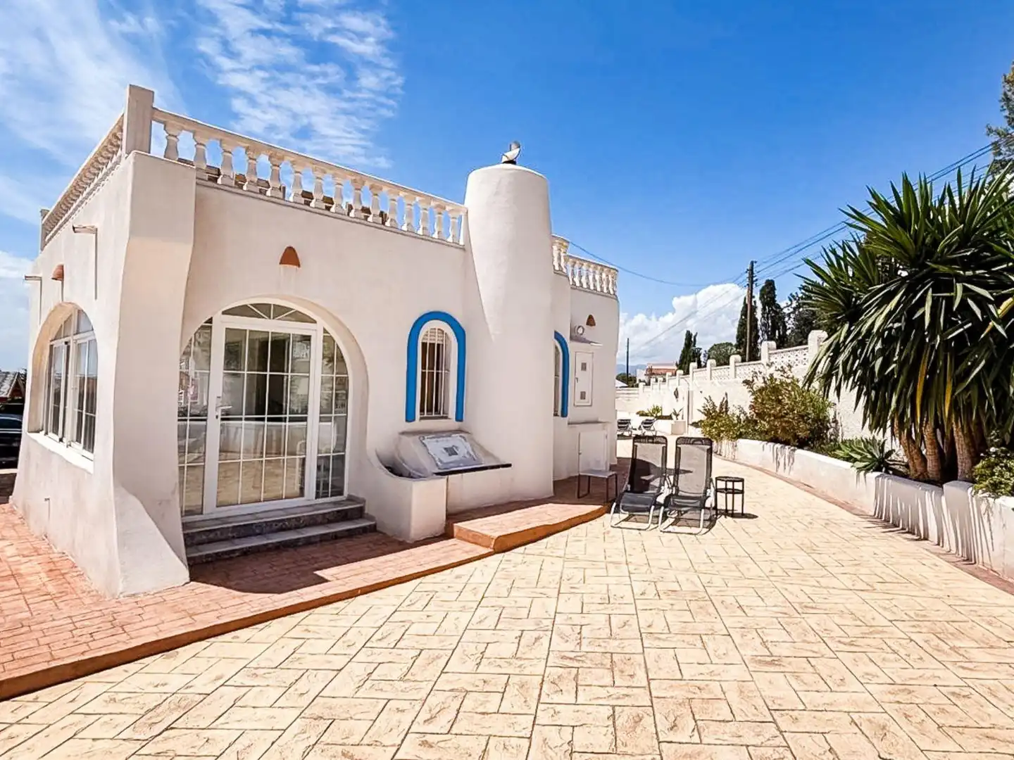 Exterior view of Houses for sale in Busot  with Air Conditioner, Private garden and Swimming Pool