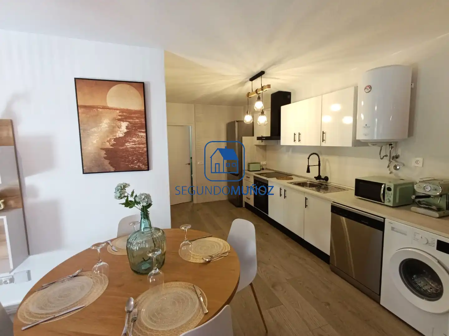 Cuina de Apartament en venda en Mazarrón amb Terrassa, Traster i Piscina comunitària