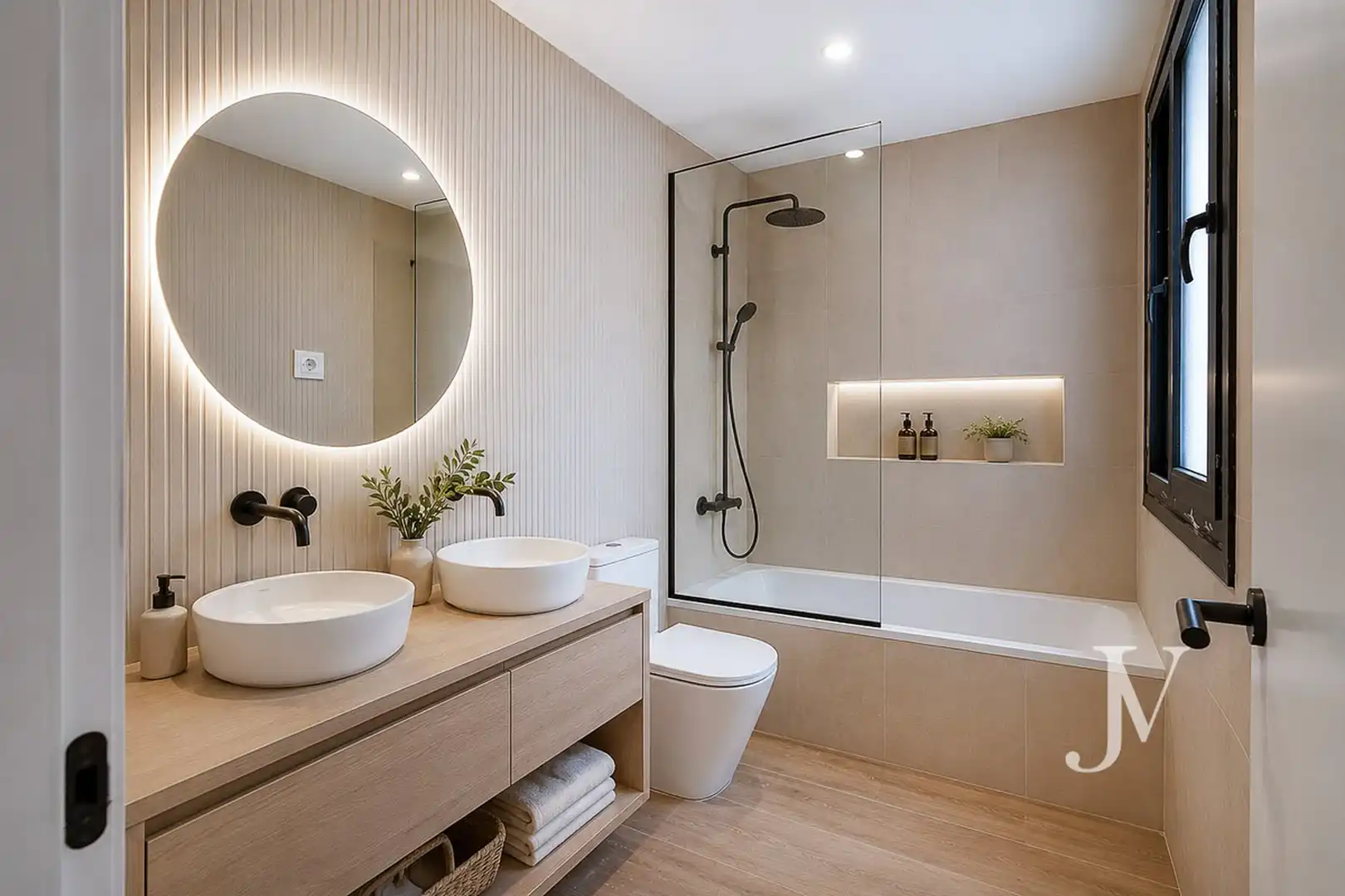 Bathroom of Houses for sale in Ciudalcampo  with Air Conditioner, Heating and Private garden