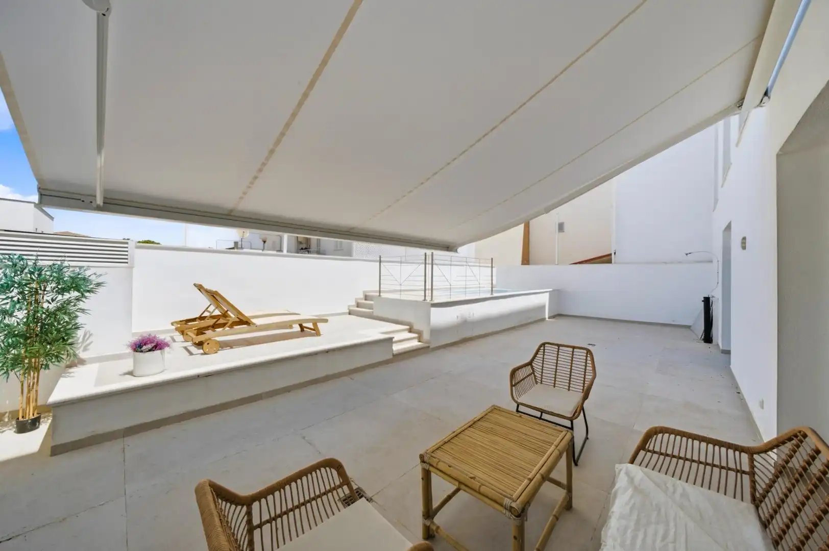 Terraza de Planta baja de alquiler en Ses Salines con Aire acondicionado, Calefacción y Terraza