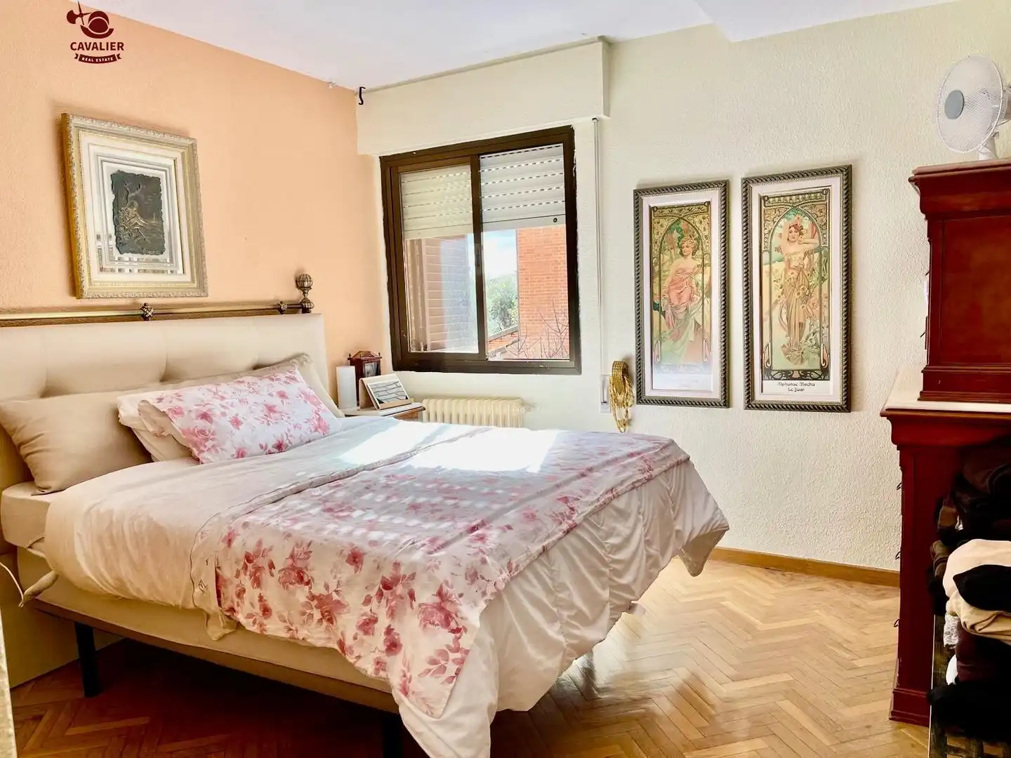 Dormitori de Casa adosada en venda en Los Molinos amb Calefacció, Jardí privat i Terrassa