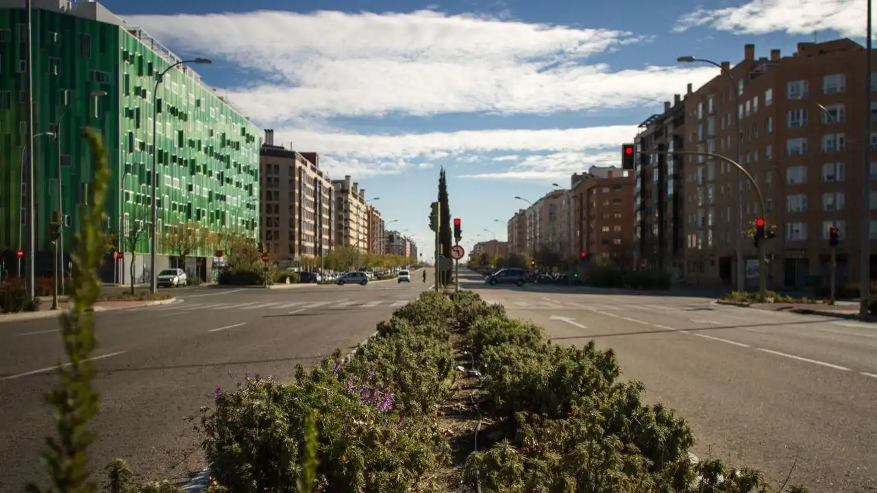 Vista exterior de Piso en venta en Madrid