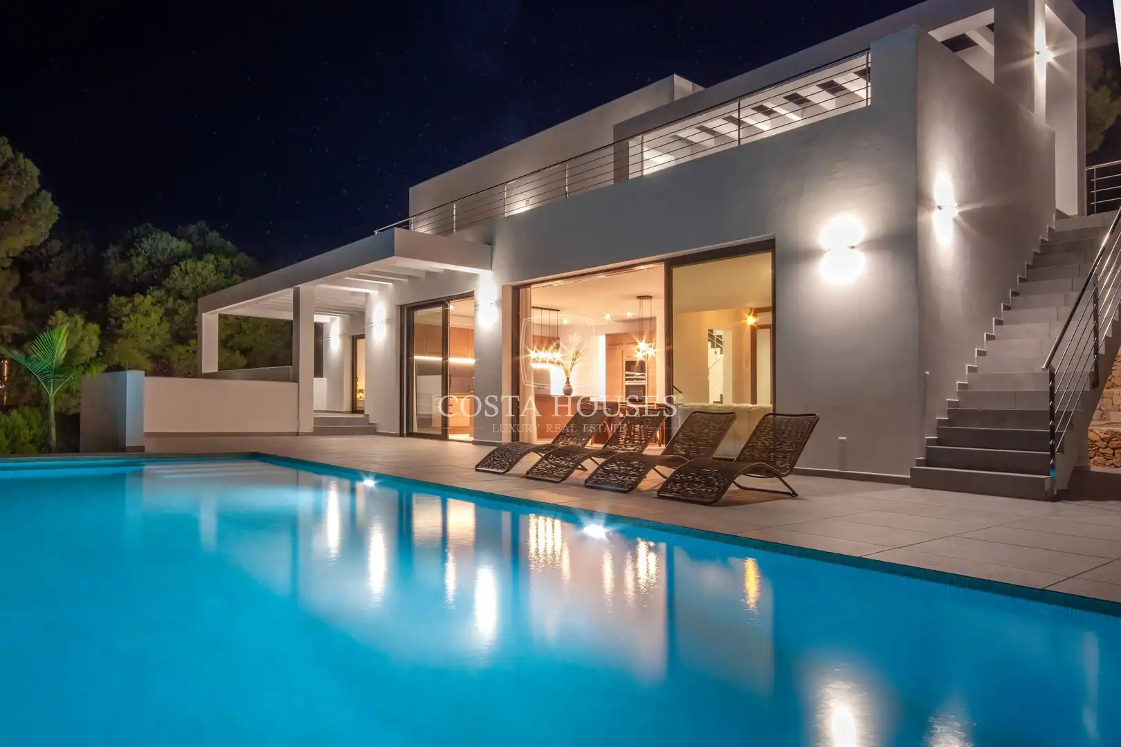 Exterior view of Houses for sale in Jávea / Xàbia  with Air Conditioner, Private garden and Terrace
