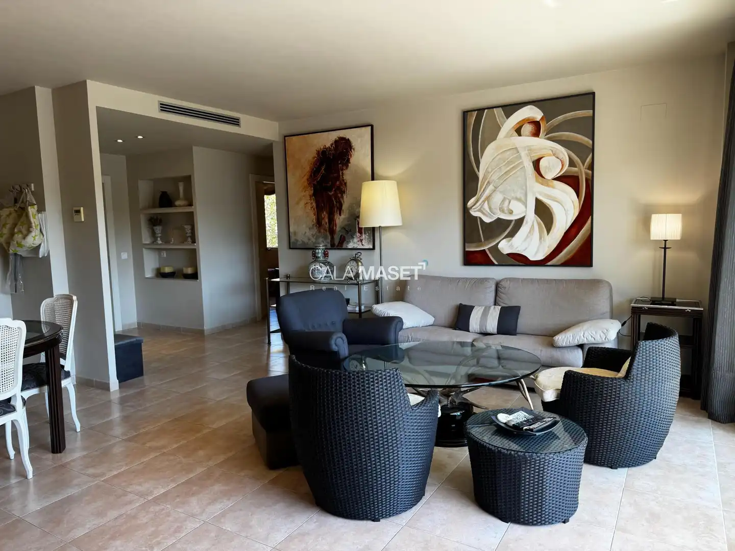 Living room of Attic for sale in Sant Feliu de Guíxols  with Heating, Terrace and Swimming Pool