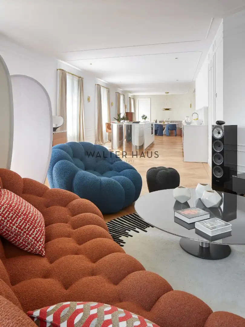 Sala d'estar de Dúplex en venda en Barcelona amb Aire condicionat, Calefacció i Terrassa
