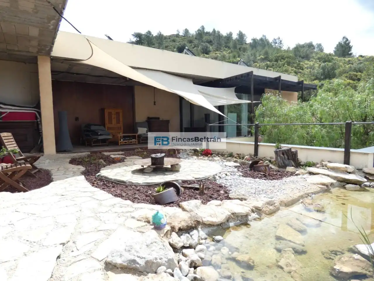 Terrassa de Casa o xalet en venda en Cervera del Maestre amb Calefacció, Jardí privat i Terrassa