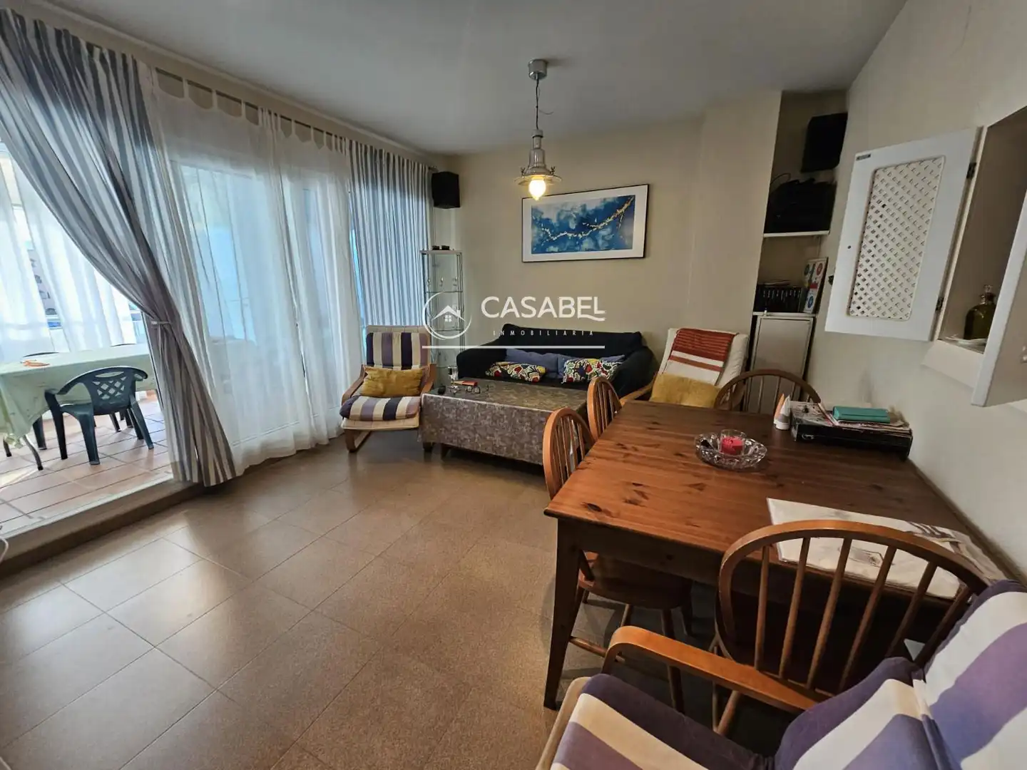 Living room of Flat for sale in Ayamonte  with Air Conditioner, Terrace and Swimming Pool