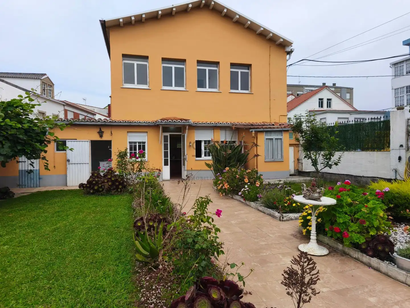 Vista exterior de Casa o chalet en venta en Neda con Calefacción, Jardín privado y Trastero