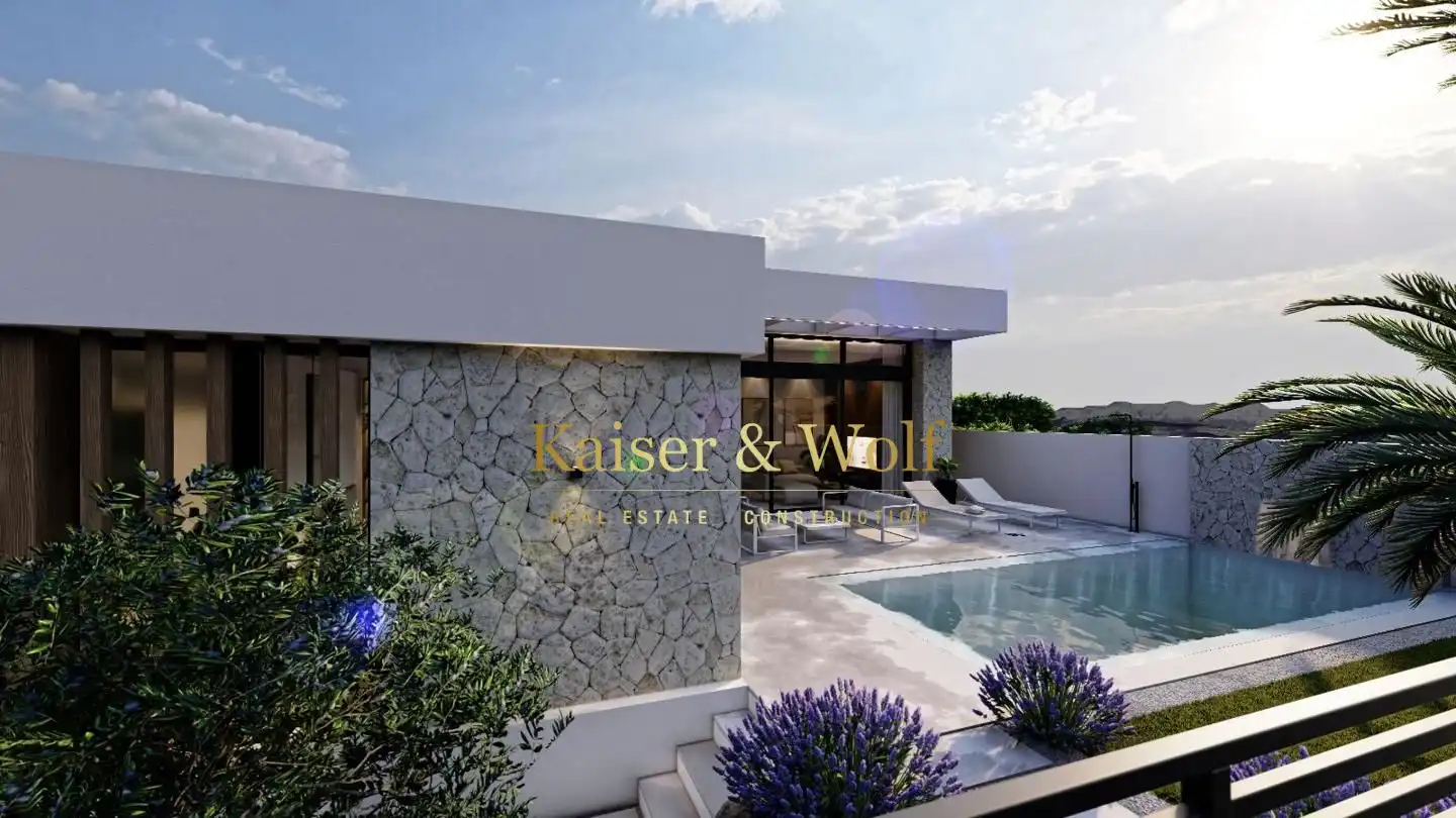 Vista exterior de Casa o chalet en venta en Rojales con Jardín privado, Terraza y Piscina