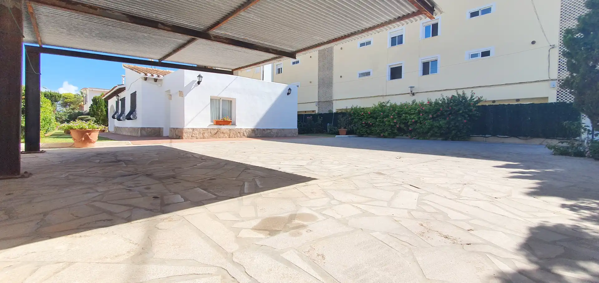 Terrace of Houses for rent in Dénia  with Air Conditioner, Heating and Private garden