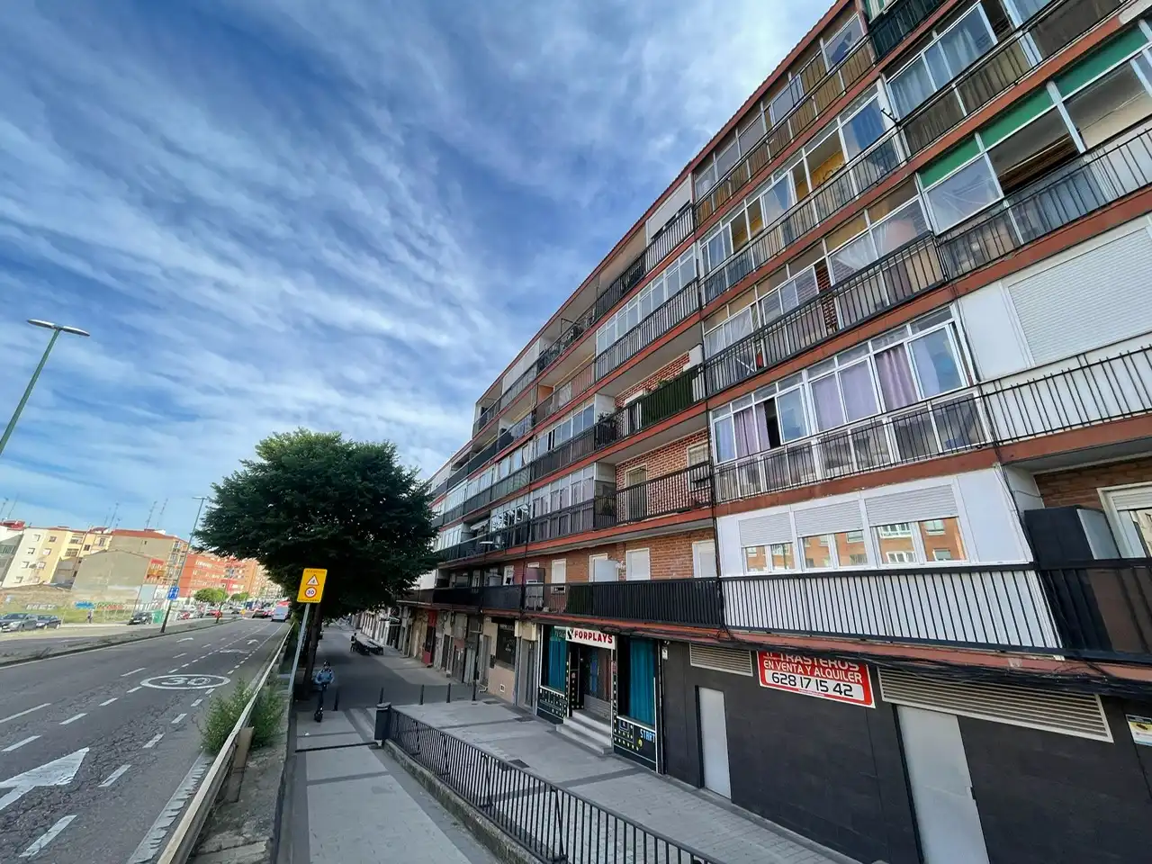 Vista exterior de Pis en venda en Valladolid
