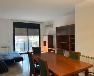 Dining room of Flat to rent in Girona Capital  with Air Conditioner and Balcony