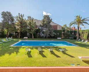 Swimming pool of Flat for sale in Esplugues de Llobregat  with Heating and Community pool