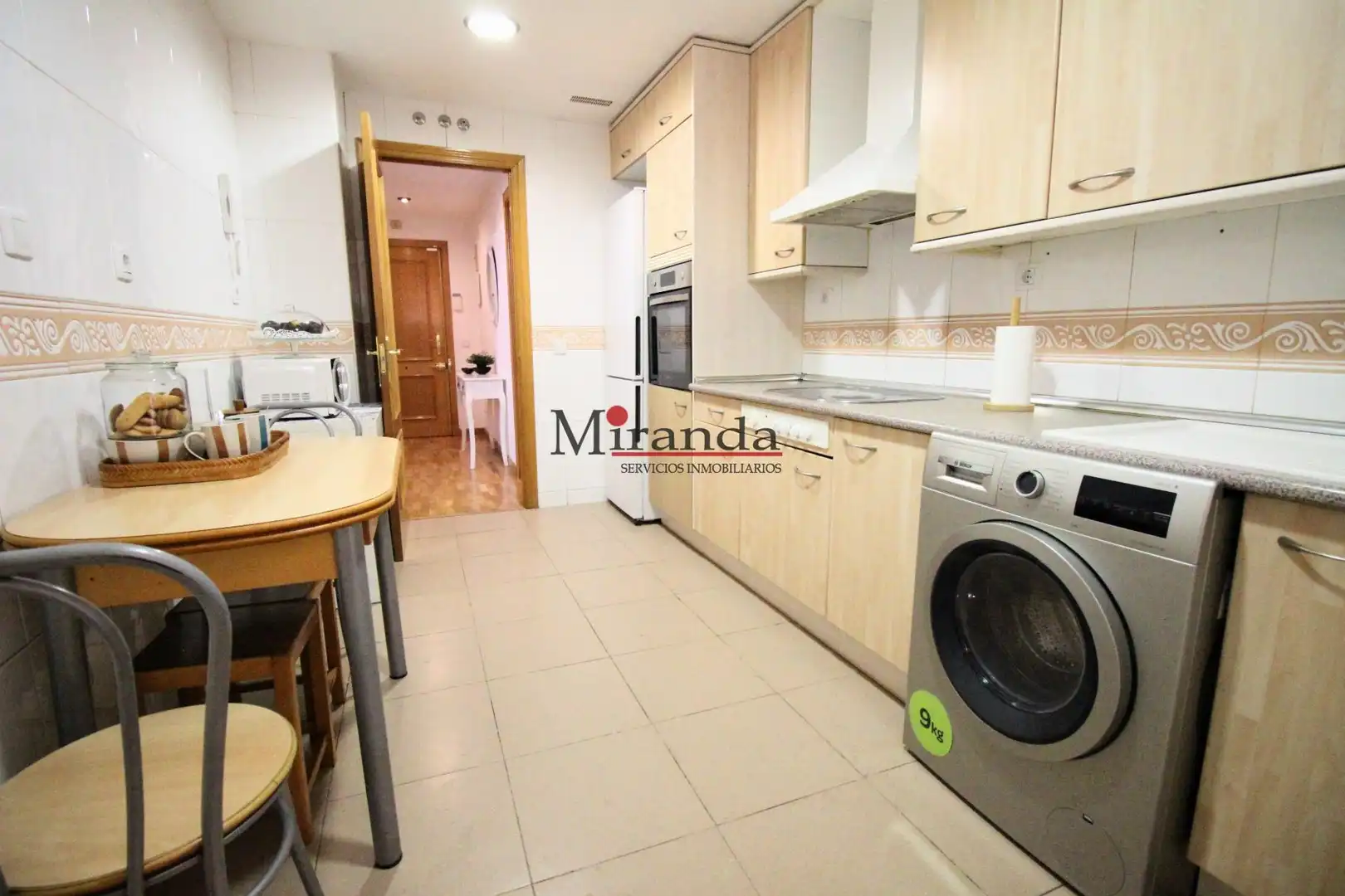 Cocina de Piso de alquiler en Alcorcón con Aire acondicionado, Calefacción y Parquet