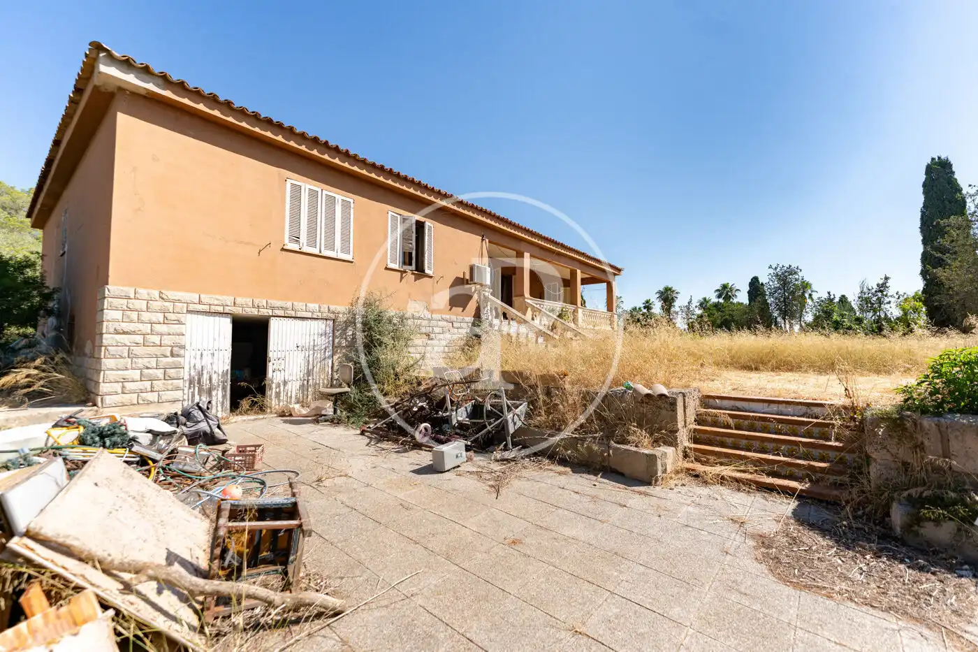 Vista exterior de Casa o xalet en venda en Marratxí amb Calefacció, Jardí privat i Piscina